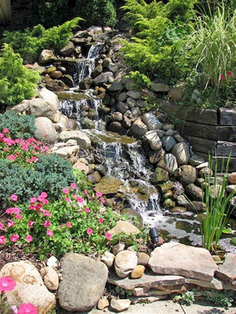 Fresh Water Feature For Front Yard And Backyard Landscaping 80