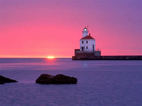Wisconsin Point Lighthouse Lake Superior Wi Lighthouses Around The