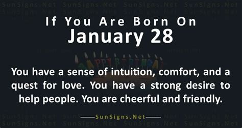 January 28 Zodiac Is Aquarius Birthdays And Horoscope Sunsignsnet