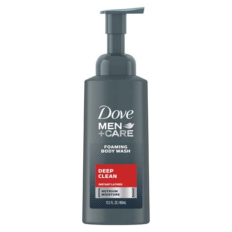 Dove Mencare Deep Clean Foaming Body Wash 135 Oz