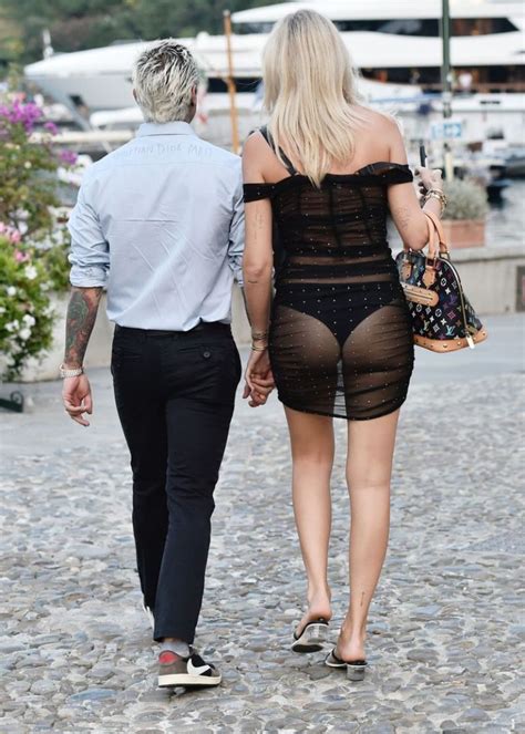 Chiara Ferragni Sexy Ass See Through Dress Fappenist