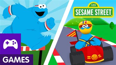 Sesame Street The Cookie Games With Cookie Monster Game Video Youtube