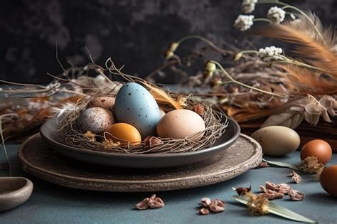 Premium Ai Image Breakfast Table With A Variety Of Egg Dishes
