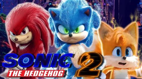 Sonic Tails E Knuckles Insieme Durante Le Riprese Di Sonic The Hedgehog 2