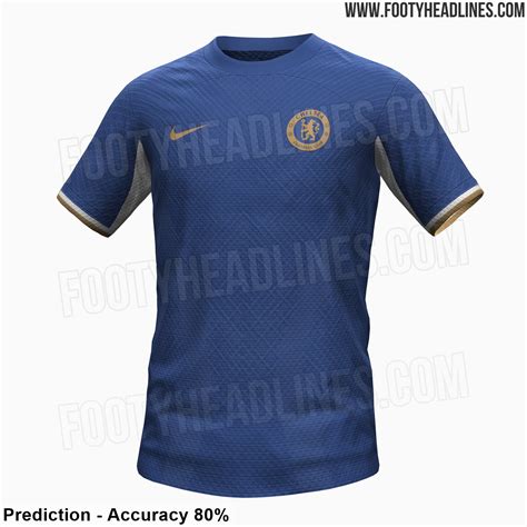 Chelsea 23 24 Home Kit Info Leaked 80 Prediction Footy Headlines