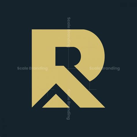 Letter R Real Estate Logo