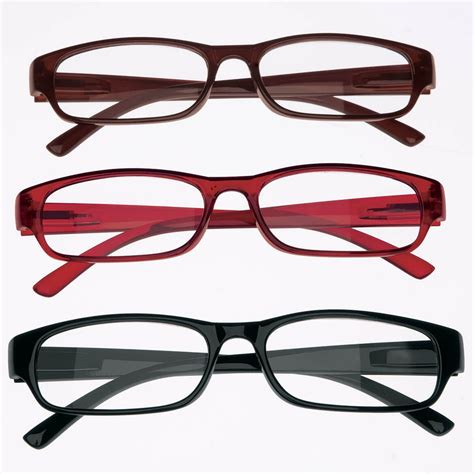 bifocal reading glasses set of 3 magnification 3 00x