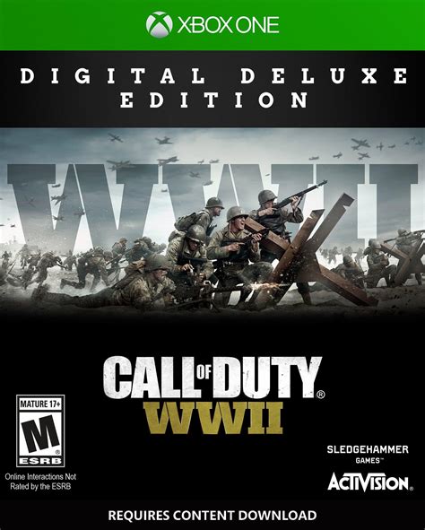 Call Of Duty Wwii Digital Deluxe Xbox One Xbox One Gamestop