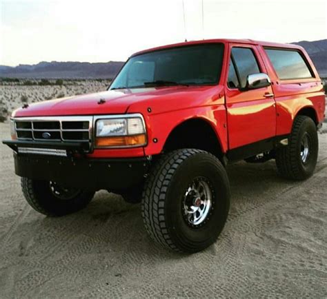 Maybe Red Ford Bronco Ford Trucks F150 Bronco Truck