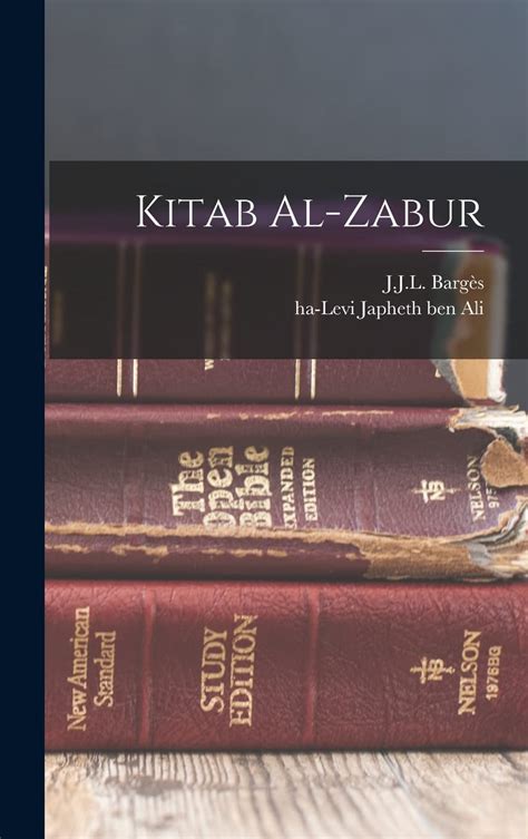 Kitab Al Zabur By J J L Jean Joseph Leandre 1 Bargès Goodreads