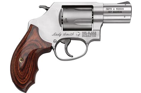 Smith And Wesson Model 60ls Ladysmith 357 Magnum J Frame With Wood Grips