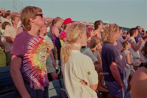 The Grateful Dead In Concert At Foxboro Stadium Audience Photograph 2
