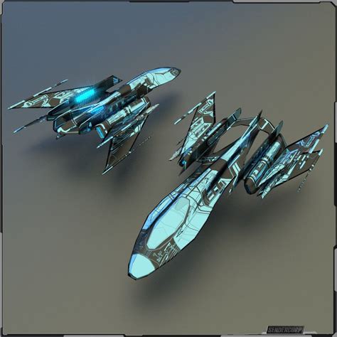 Low Poly Spaceship By Pinarci On Deviantart Space Ship Concept Art