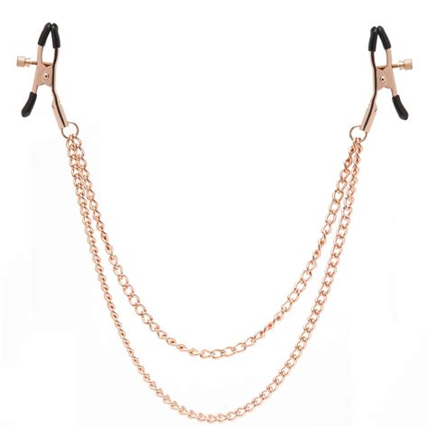 Entice Tiered Intimate Rose Gold Nipple Clamps Lovehoney Au