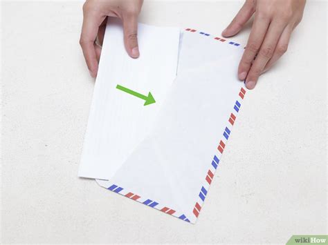 3 Formas De Dobrar E Inserir Uma Carta Em Um Envelope Wiki How To