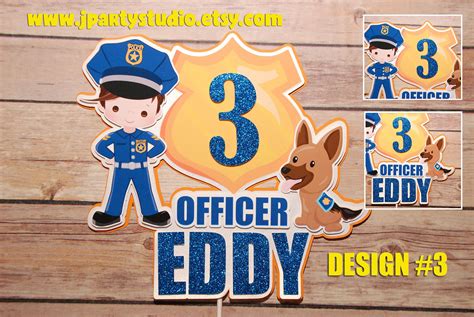 police cake topper cop cake topper police party theme etsy police theme party police