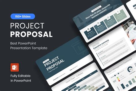 Project Proposal Powerpoint Template Creative Presentation Templates