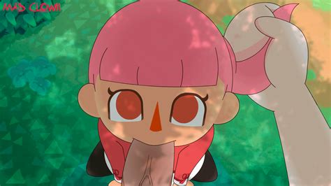 Rule 34 Animal Crossing Animated Female Madclown24 Oral