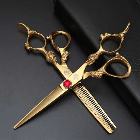 6 0 Set Japan Hair Scissors Professional Hairdressing Scissors Hair