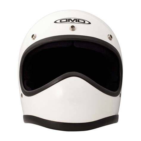 DMD Racer Helmet - White | Retro helmet, Helmet ...