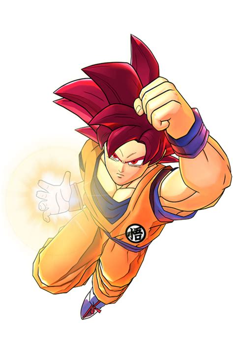 Dragon Ball Z Battle Of Z Goku Super Saiyan God Artwork