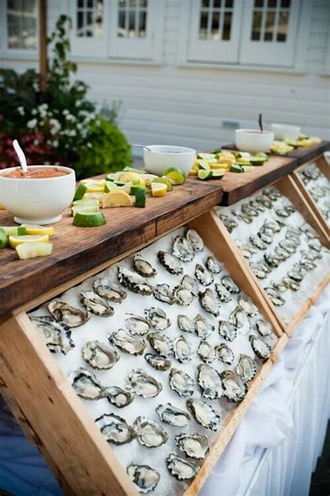15 Wedding Food Station Ideas Your Guests Will Love Outdoor Wedding