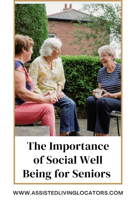 The Importance Of Social Well Being For Seniors Senior Living In 2023