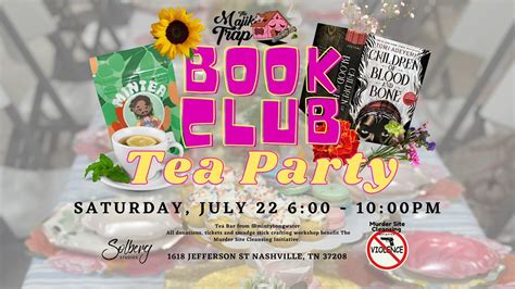 Book Club Tea Party Solberg Studios Nashville July 22 2023
