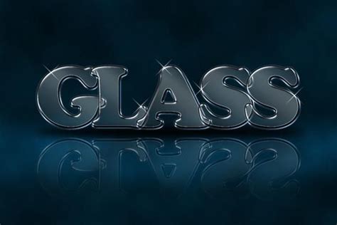 Create Realistic Glass Text Effect In Photoshop Tutorial Design My