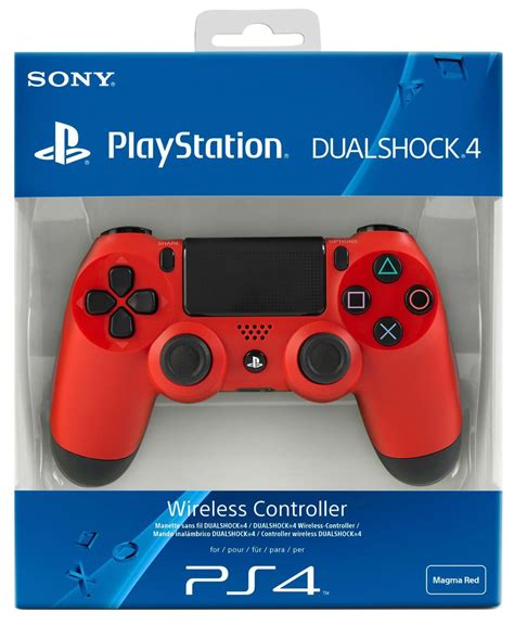 Official Dualshock Ps4 Wireless Controller For Playstation 4 Magma
