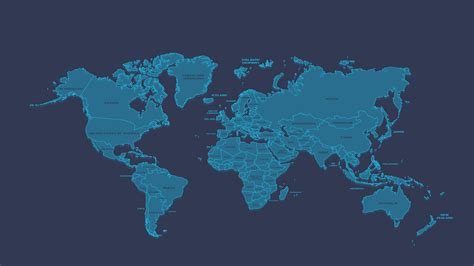 World Map Background For Powerpoint