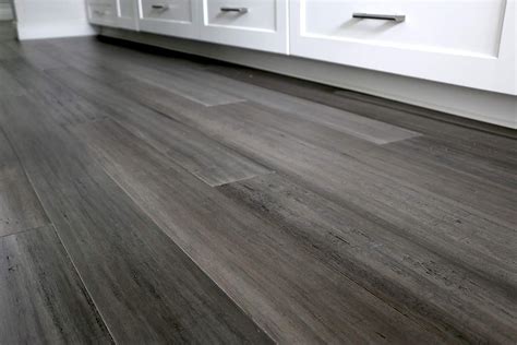 Engineered Click Lock Bamboo Flooring Sample Ambient Bamboo Color