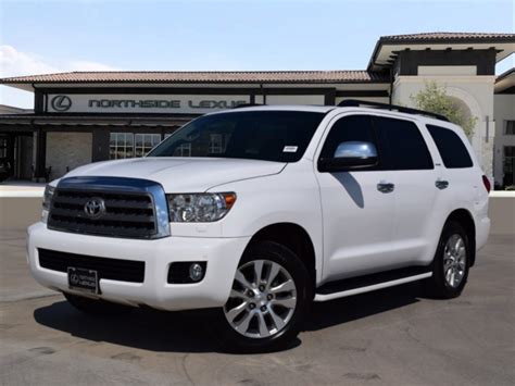 Pre Owned 2013 Toyota Sequoia Limited Suv In Spring 34745a Northside
