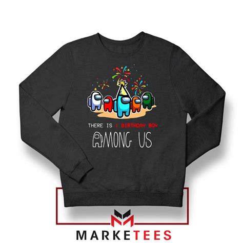 Among Us Gaming Birthday Sweatshirt S 2xl