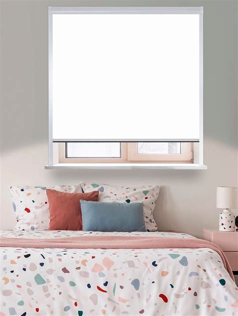 There are a number of different types of many loft blinds offer a total blackout solution. Classic White Total Blackout Roller Blind