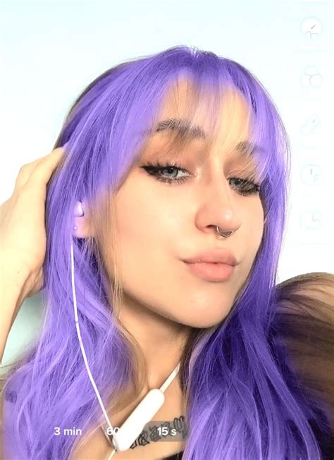 Instagram Picture Ideas Purple Hair Aesthetic Purple Hair Girl Purple Hair Ideas Instagram