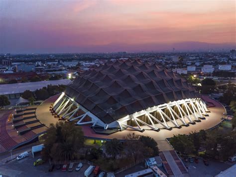 Breve Historia Del Palacio De Los Deportes El Domo De Cobre De La Cdmx