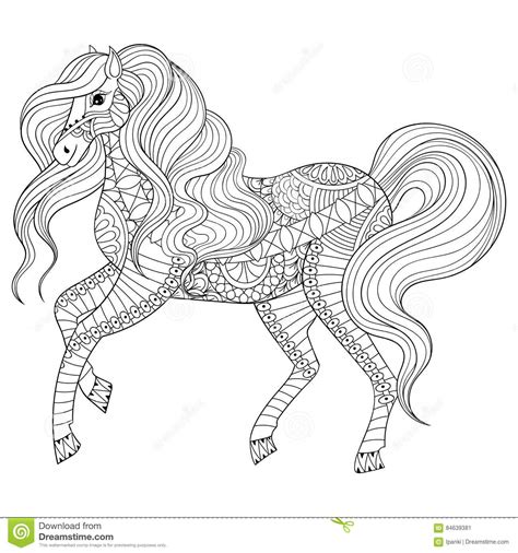 Check spelling or type a new query. Unicorn With Mandala And Paisley Ornament. Horizontal ...