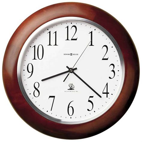 Howard Miller 625 259 Murrow Atomic Clock The Clock Depot