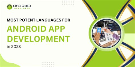 Top Languages Used To Develop Android App In 2023