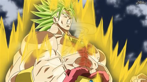 Broly The Legendary Super Saiyan By Zika Arts On Deviantart