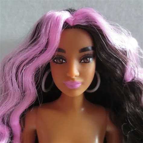 New Barbie Extra Doll Brown Pink Hair Latin Goddess Curvy