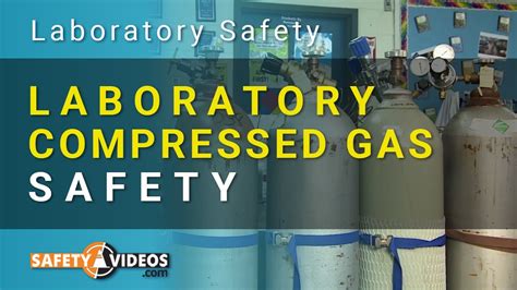 Laboratory Safety For Compressed Gas Cylinders Employee Training