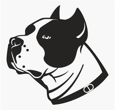 Pitbull Head Png Dog Vector Free Transparent Clipart Clipartkey