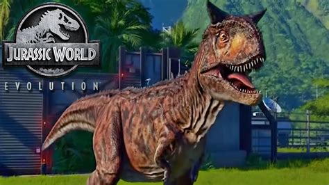 Jurassic World Evolution Carnotaurus No Parque Isla Sorna E Isla Nublar 2 Pt Br Youtube