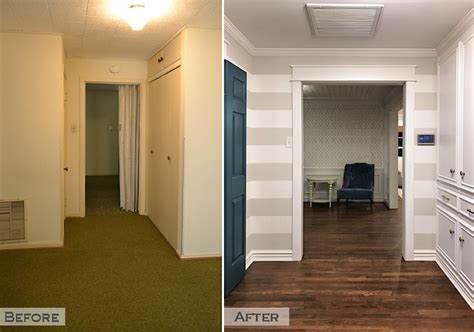 The Finished Hallway Remodel Before And After Addicted 2 Decorating