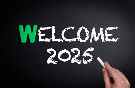 Welcome 2024 Text On Blackboard Creative Commons Bilder