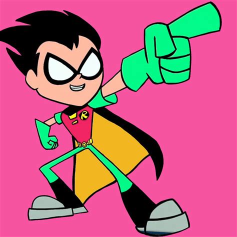 How To Draw Robin From Teen Titans Go With Easy Steps Tutorial How To