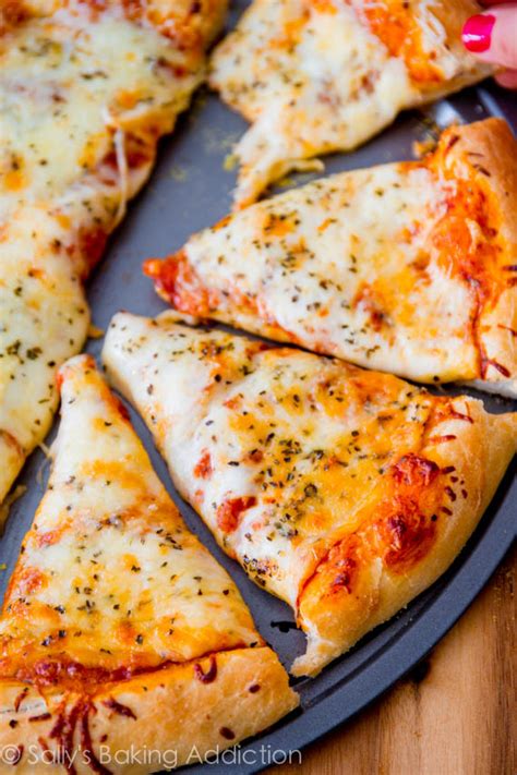 Homemade Extra Cheese Pizza