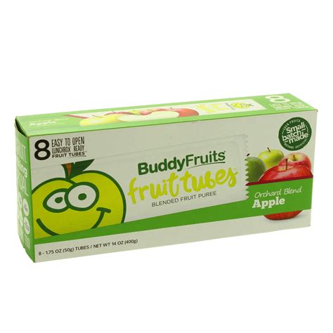 Buddy Fruits Fruit Tubes Orchard Blend Apple Blended Fruit Puree Shop